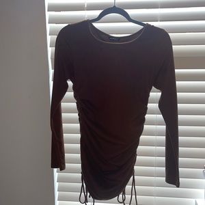 SHEIN Brown Fall Dress